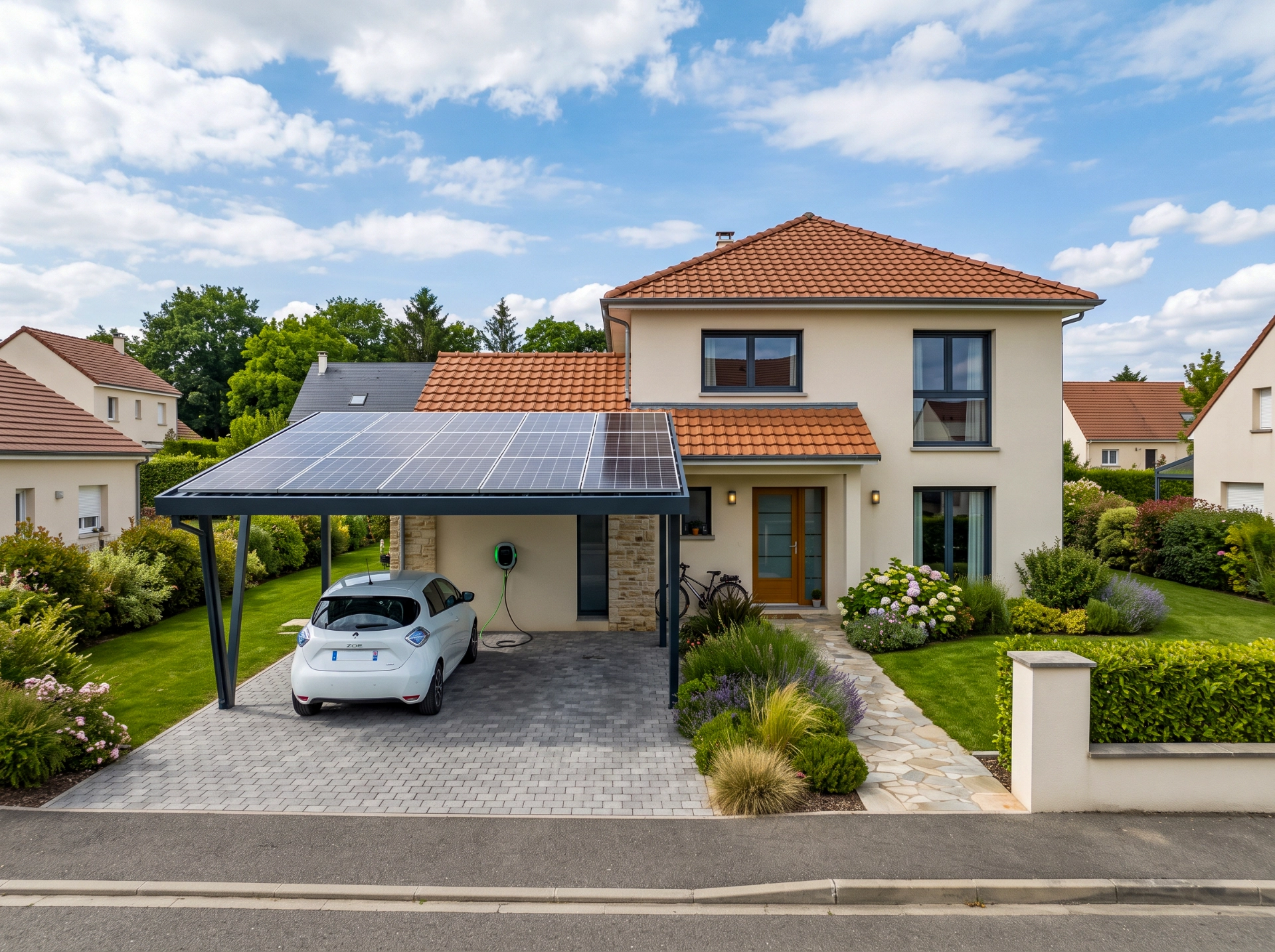 Carport photovoltaïque